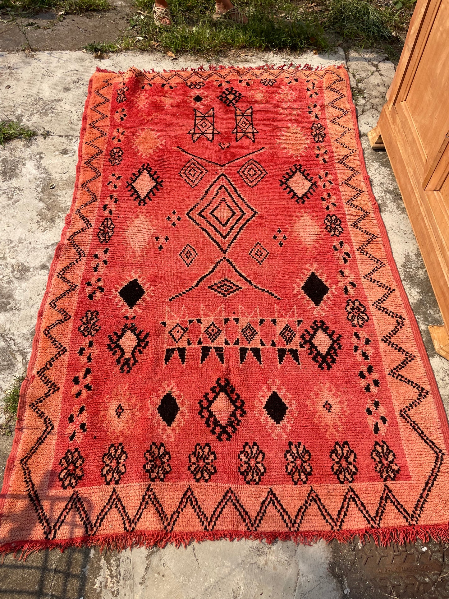 Tapis berbère M’Guild vintage – 2,30x 1,50 m