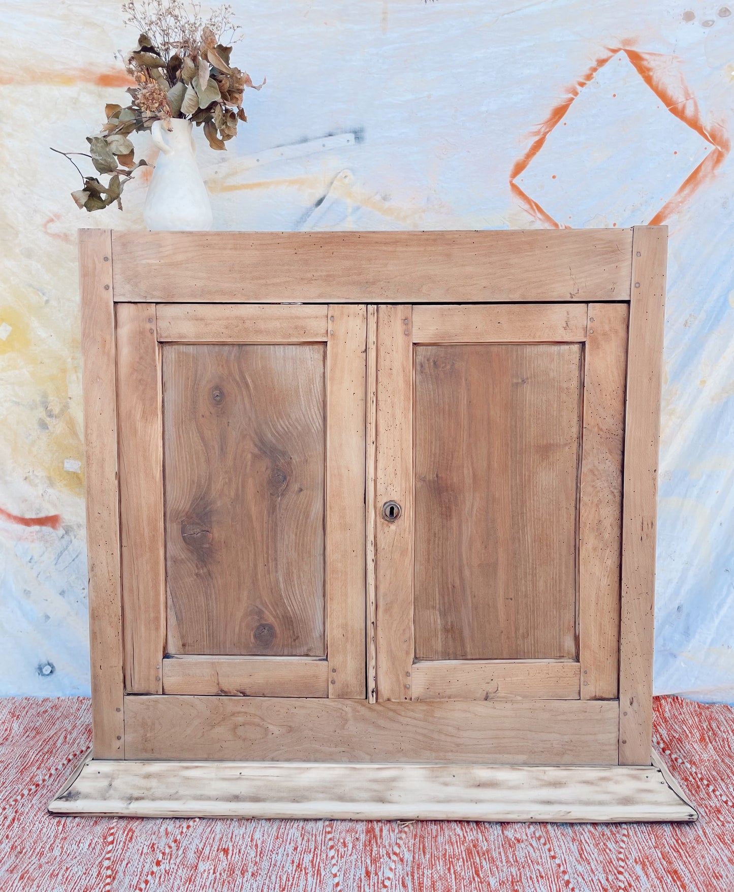 Buffet vintage bois brut style parisien
