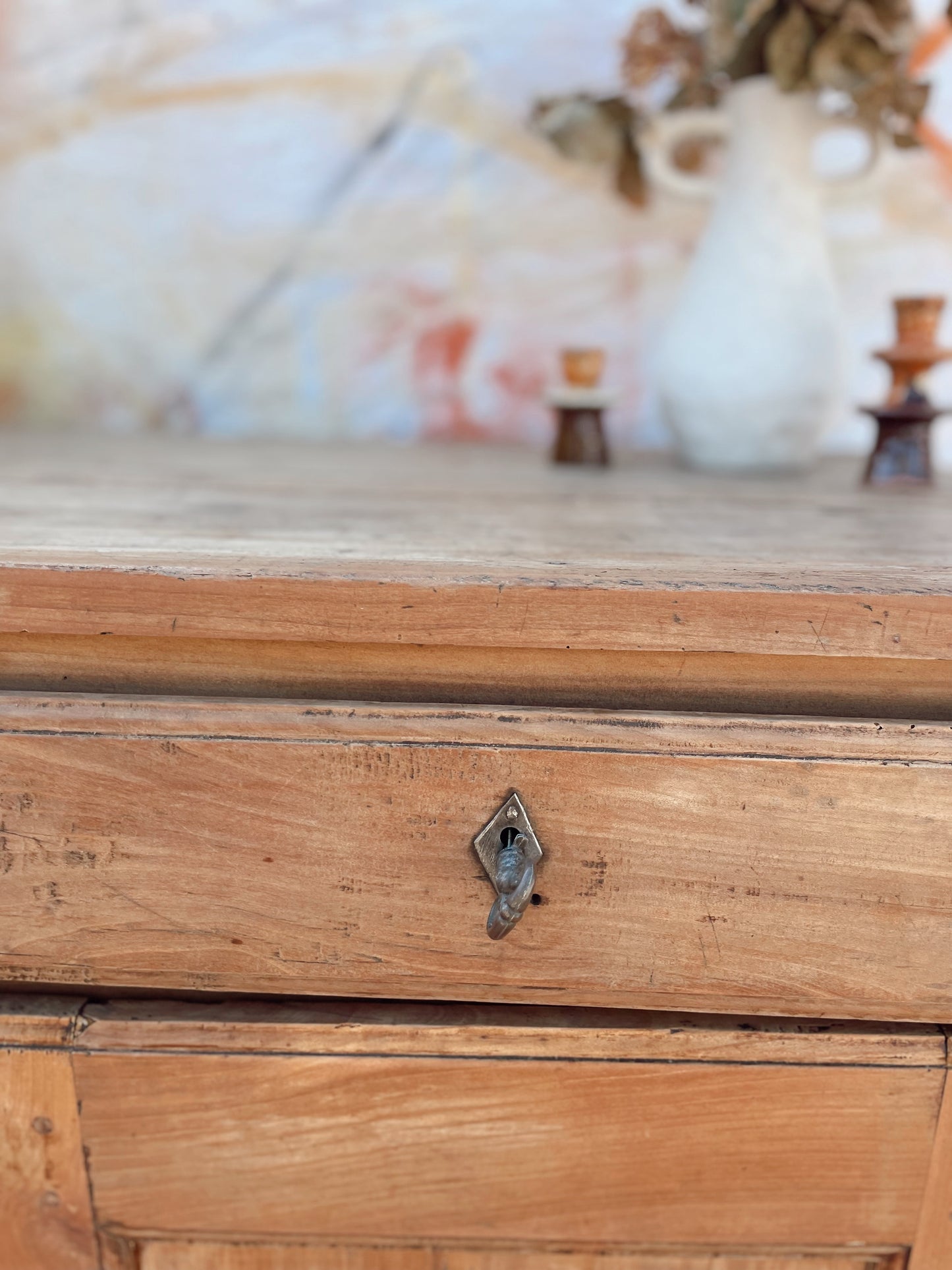 Buffet vintage rustique