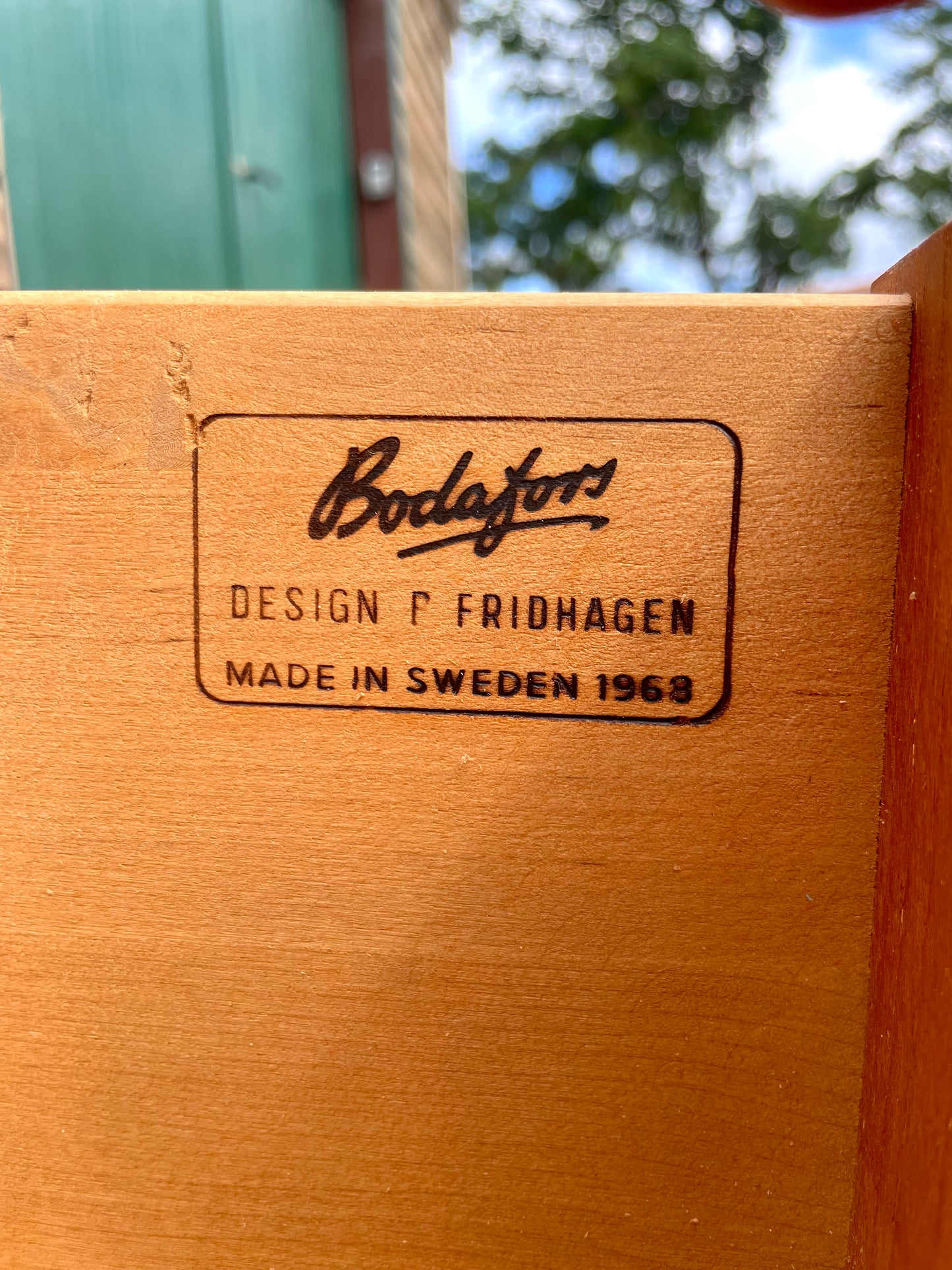 « Bodafommode », la Commode scandinave vintage