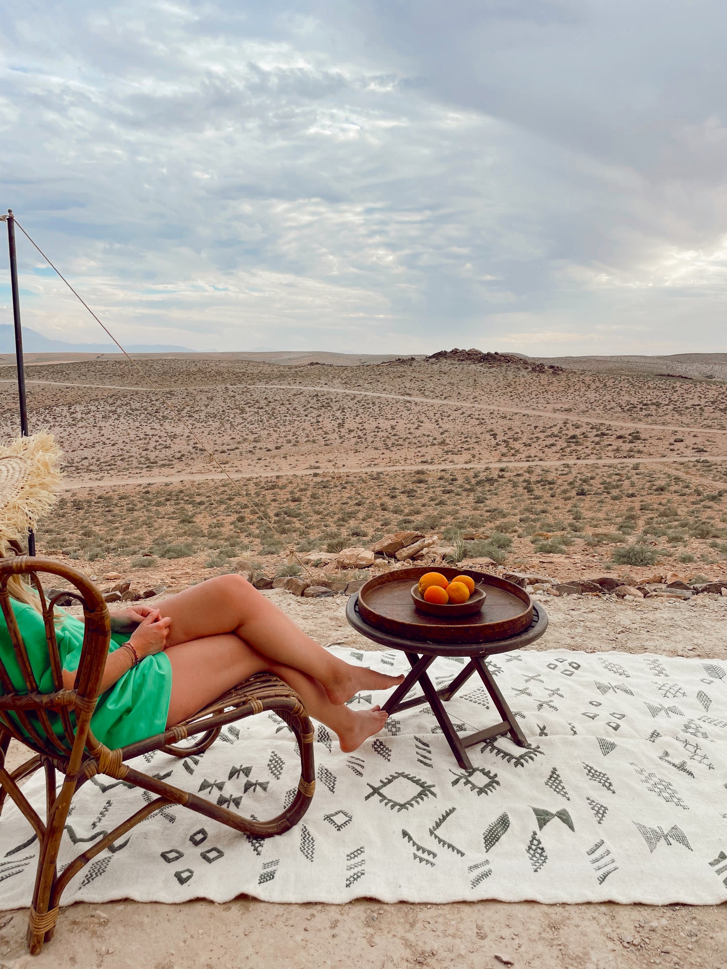 « Tazart », Tapis berbère Kilim