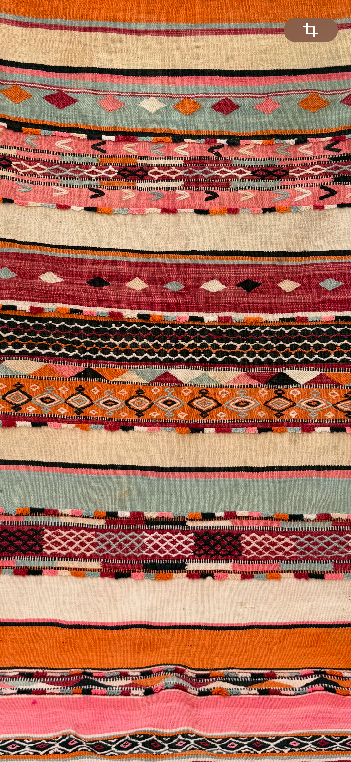 Tapis berbère Vintage ancien - kilim hanbel zemmour