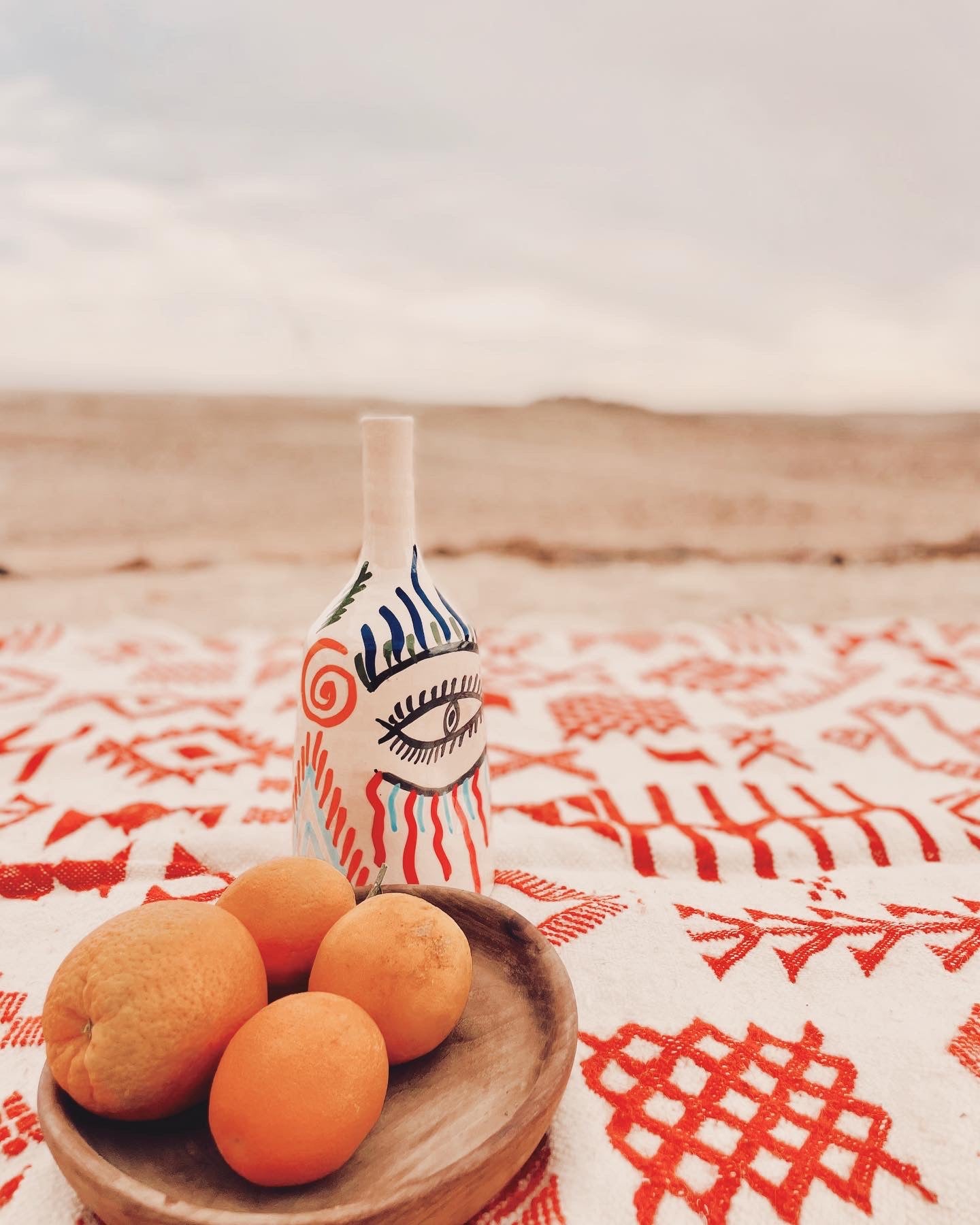 « Tahemmast », Tapis berbère Kilim