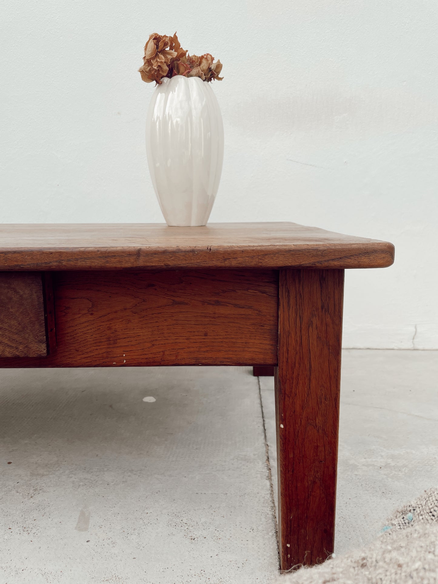 Table basse Vintage en bois "Fermette"