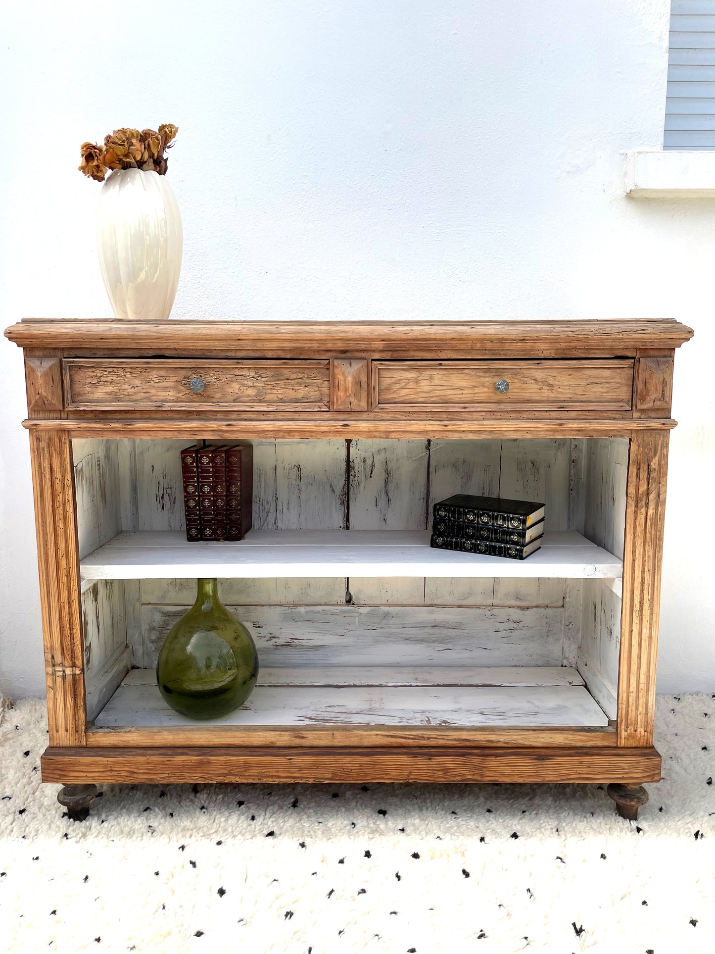 Buffet vintage bois brut « Buffy »