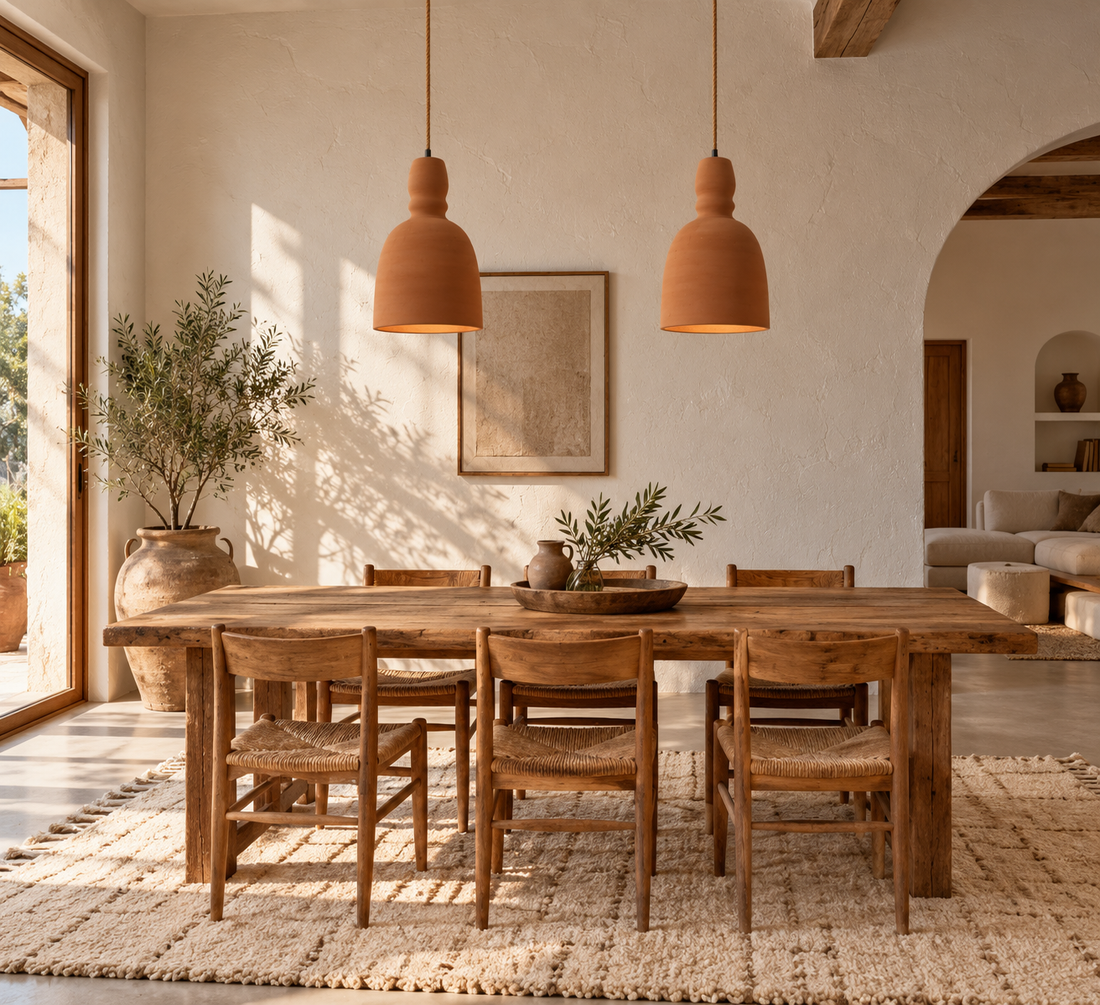 Comment choisir une suspension en terre cuite ? Guide & idées déco