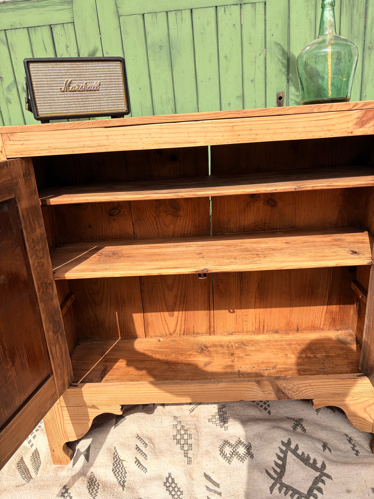 Buffet ancien en bois – faible profondeur – 110 cm