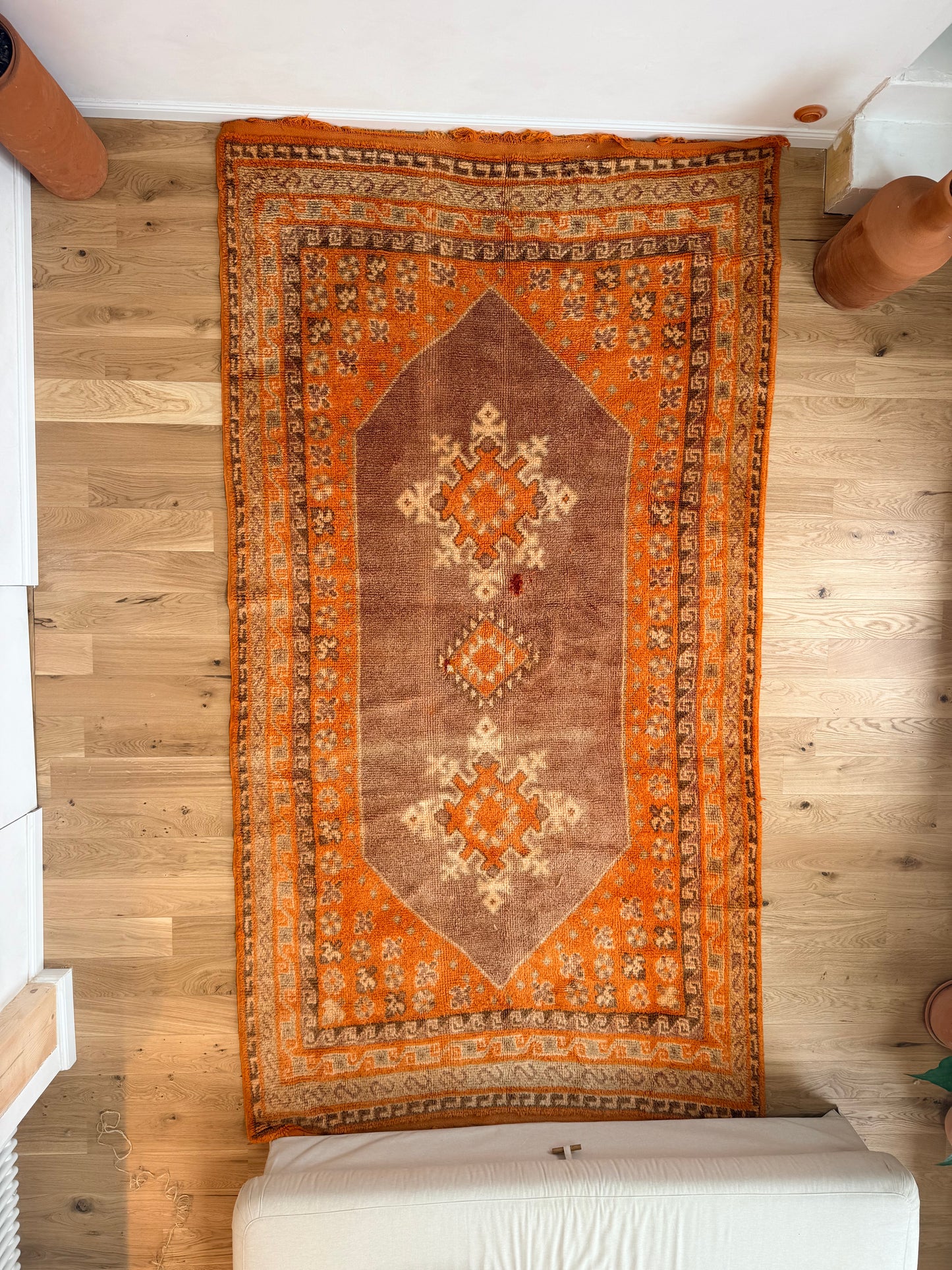 Tapis berbère Taznakht vintage – 3,20 x 1,71 m