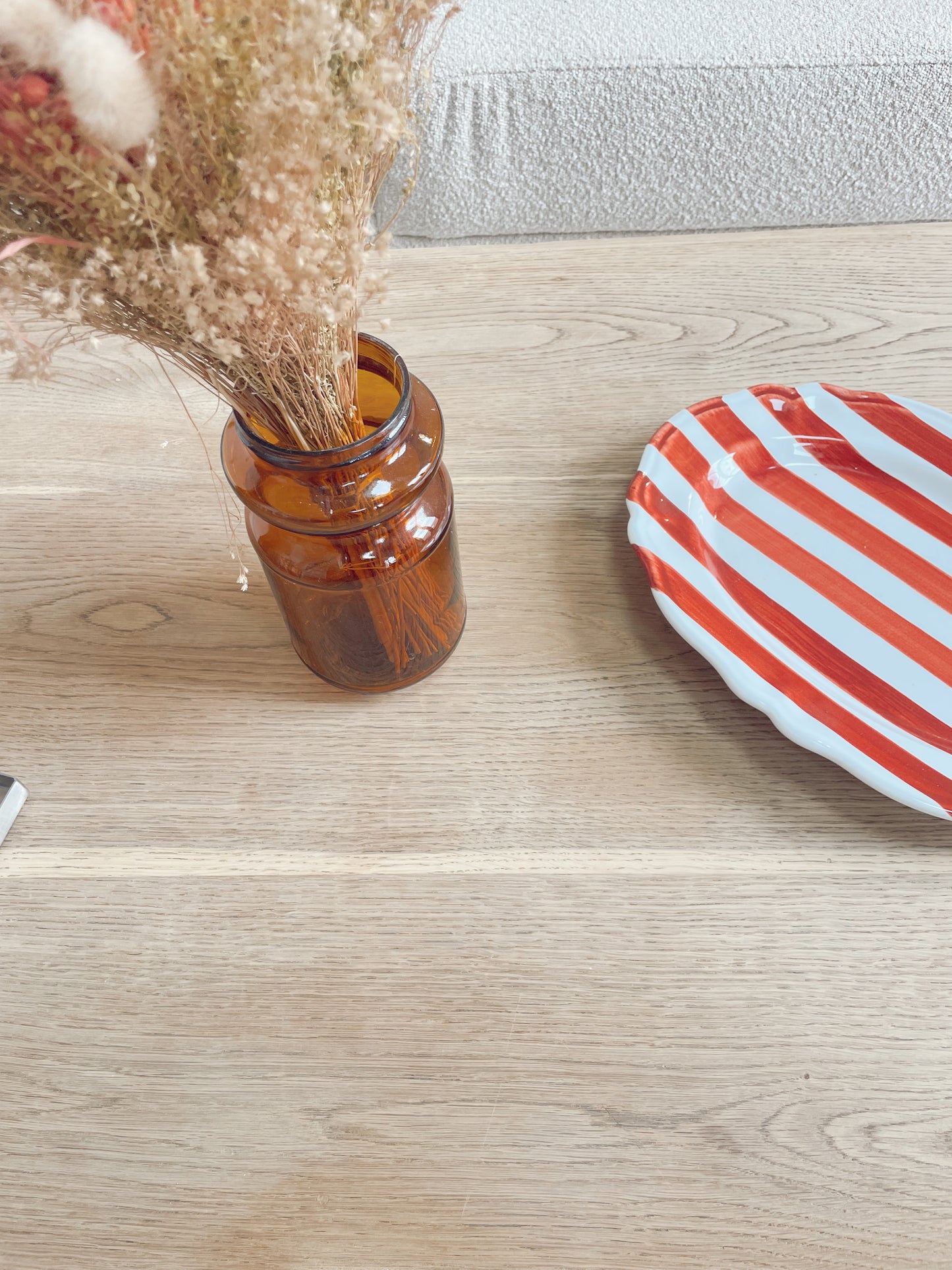 Table basse rustique en bois massif – style campagne / ferme