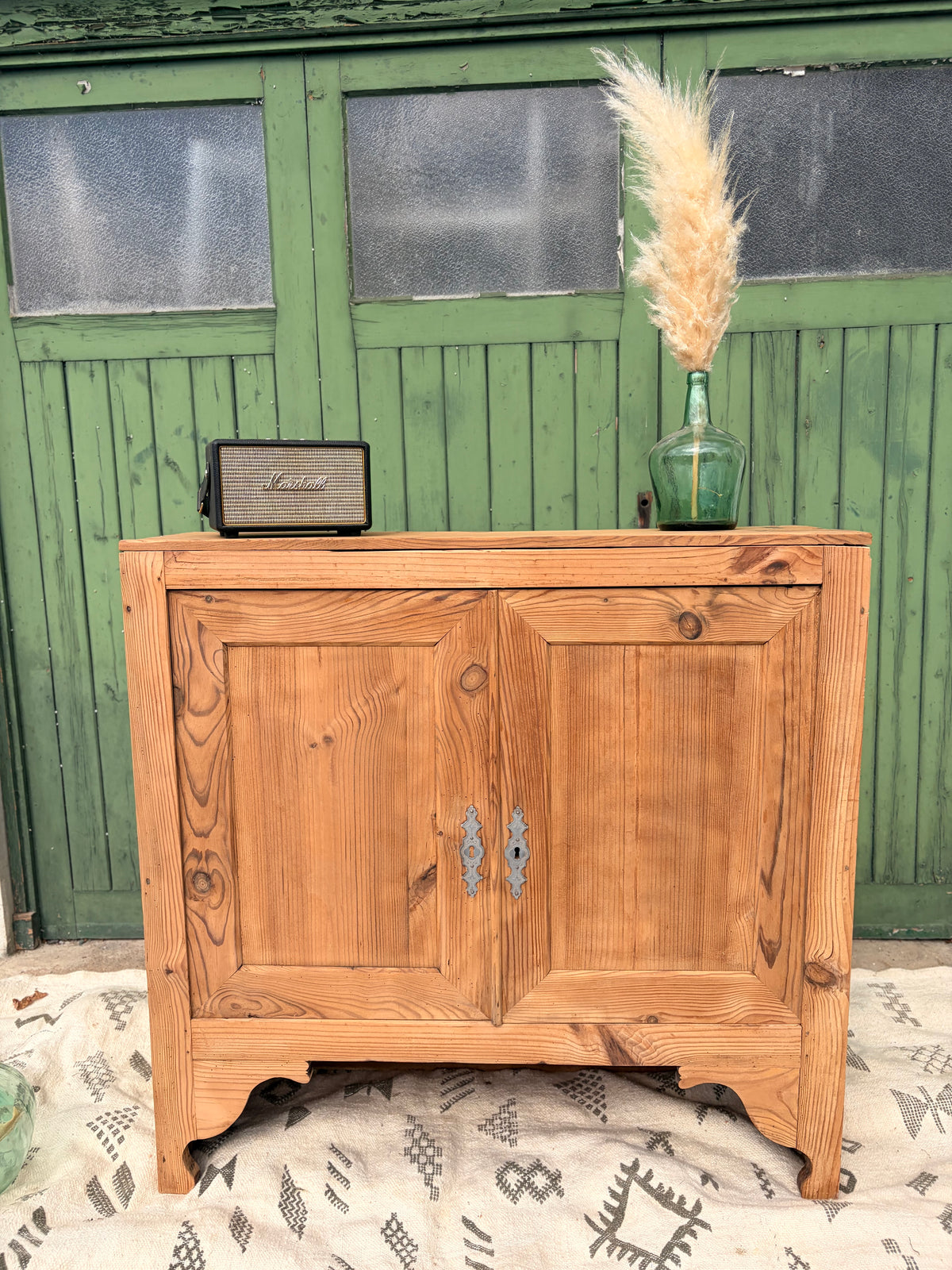 Buffet ancien en bois – faible profondeur – 110 cm