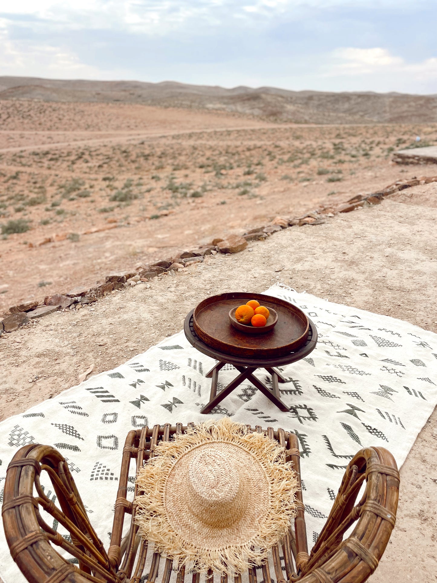 « Tazart », Tapis berbère Kilim