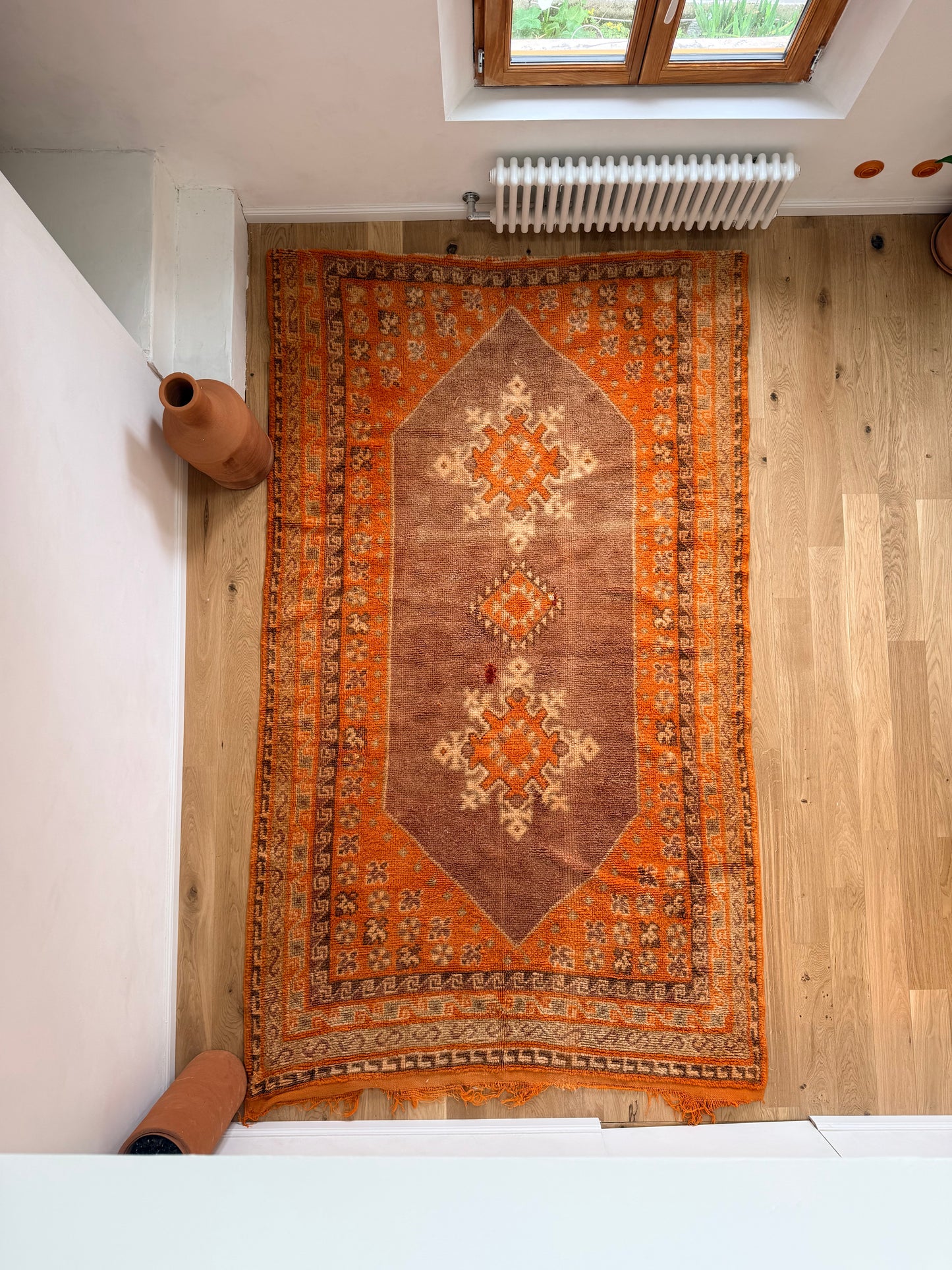 Tapis berbère Taznakht vintage – 3,20 x 1,71 m