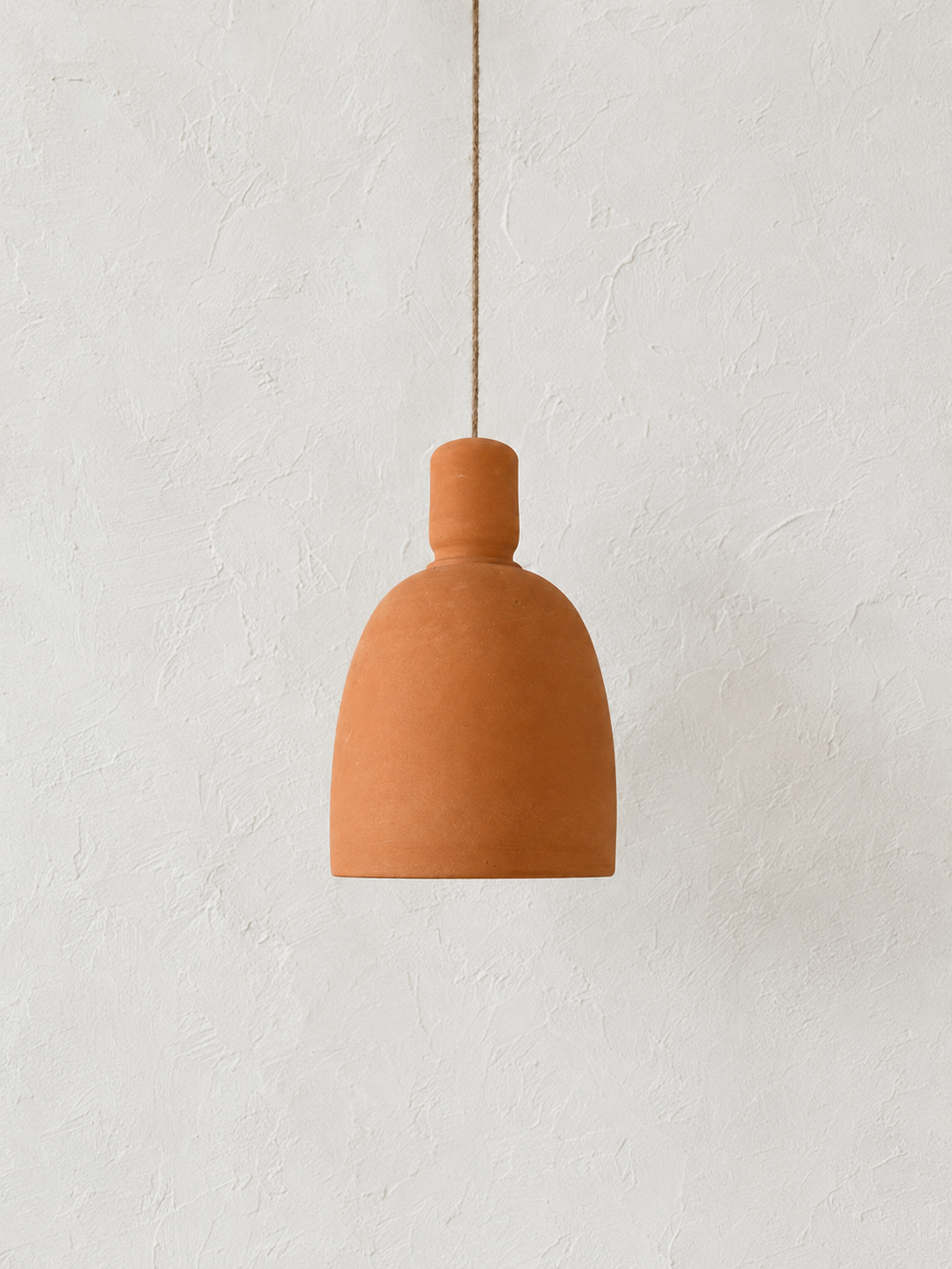 Suspension artisanale « Atlas » en terre cuite — Capsule Kech