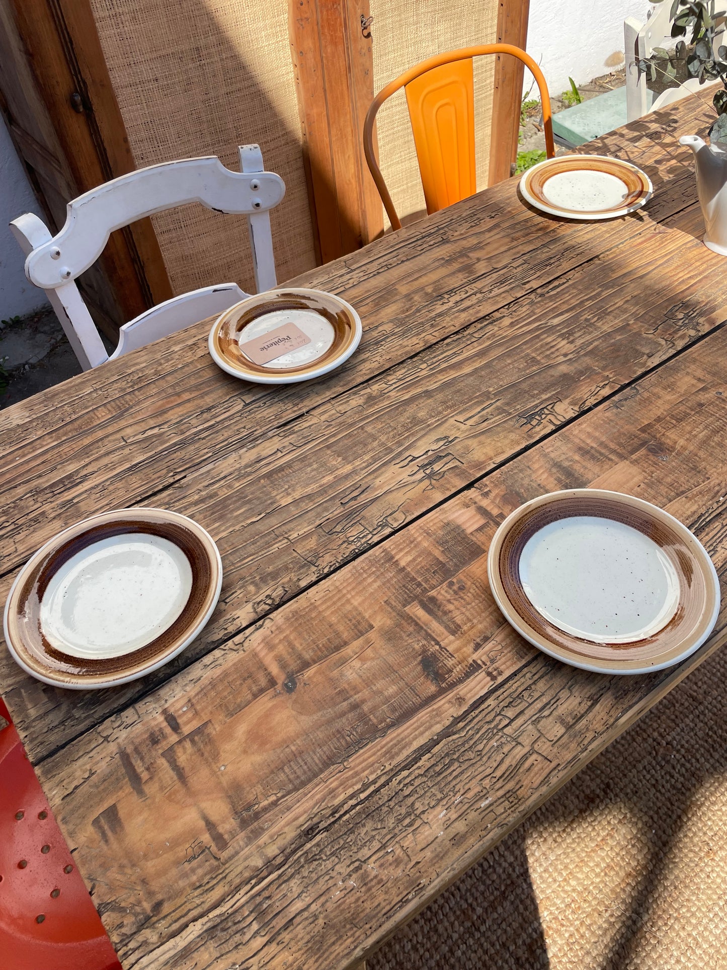 Table de Ferme Basque — L’Âme des Grandes Tablées
Pin des Landes · Fin XIXe siècle · 230 × 75 × 75 cm
