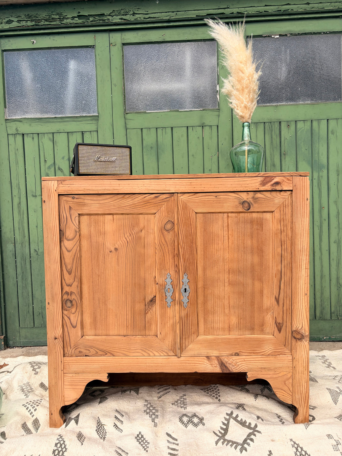 Buffet ancien en bois – faible profondeur – 110 cm