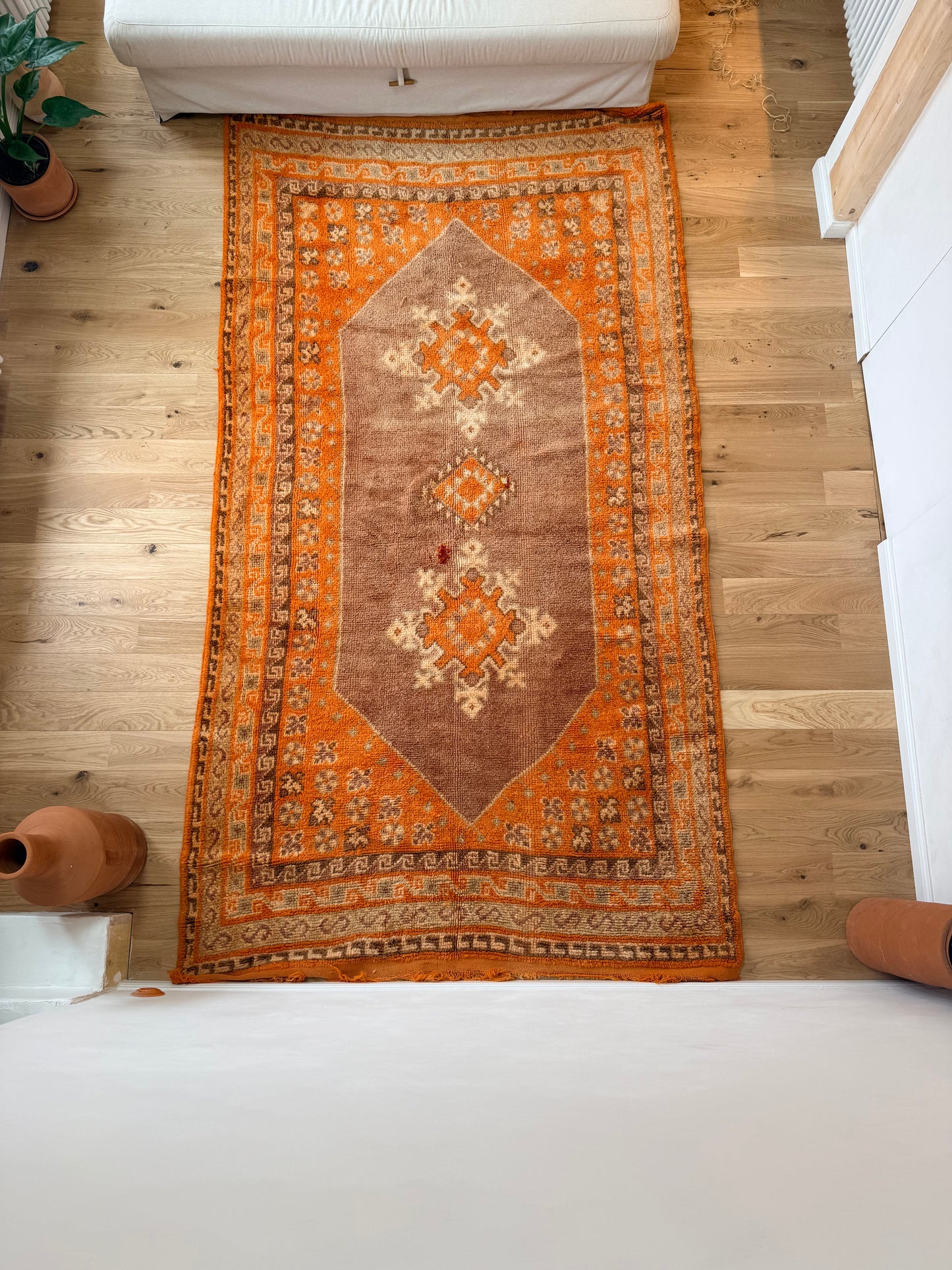 Tapis berbère Taznakht vintage – 3,20 x 1,71 m