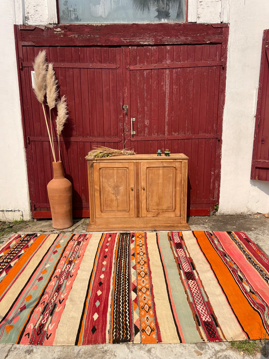 Tapis berbère Vintage ancien - kilim hanbel zemmour