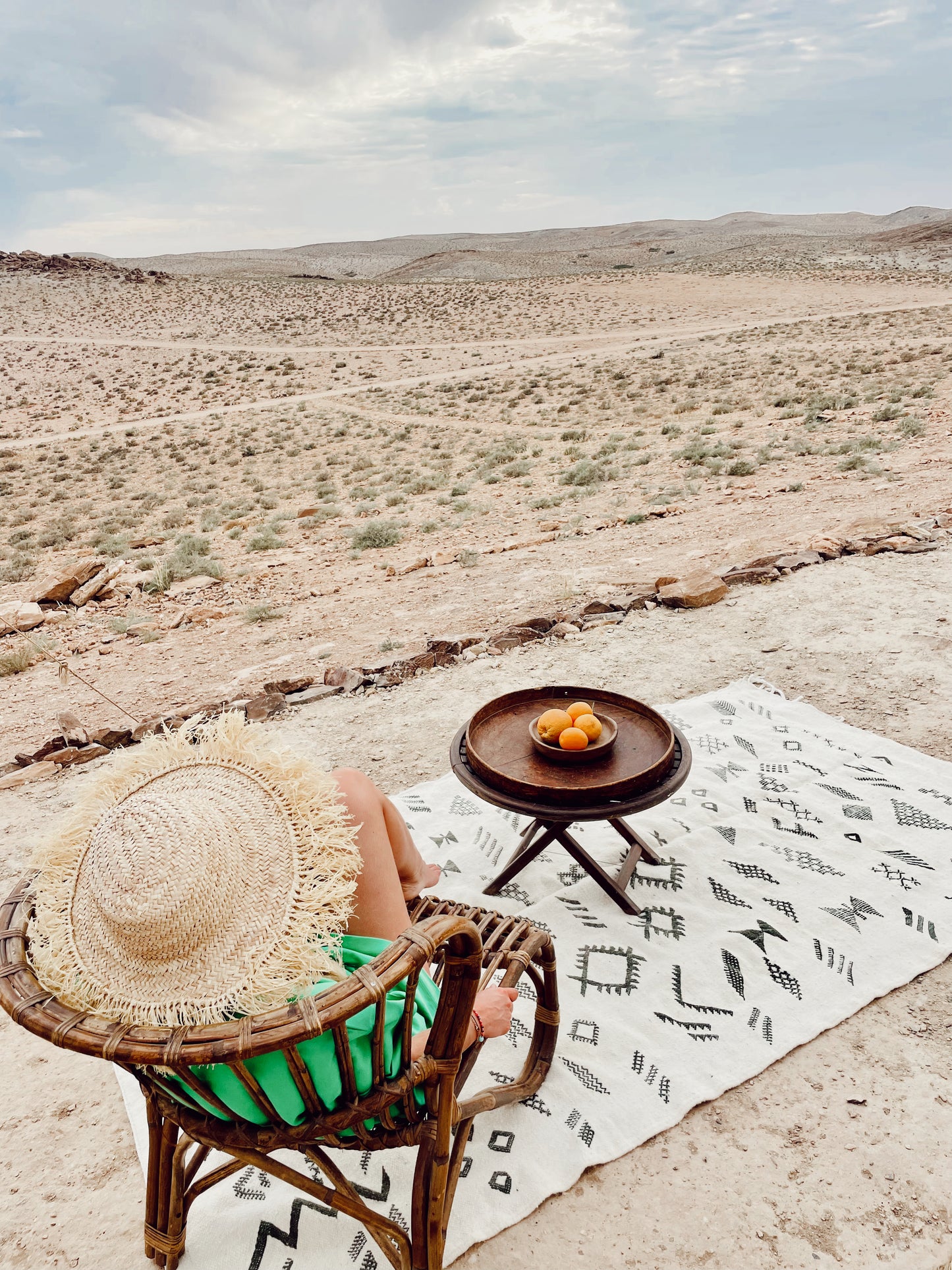 « Tazart », Tapis berbère Kilim