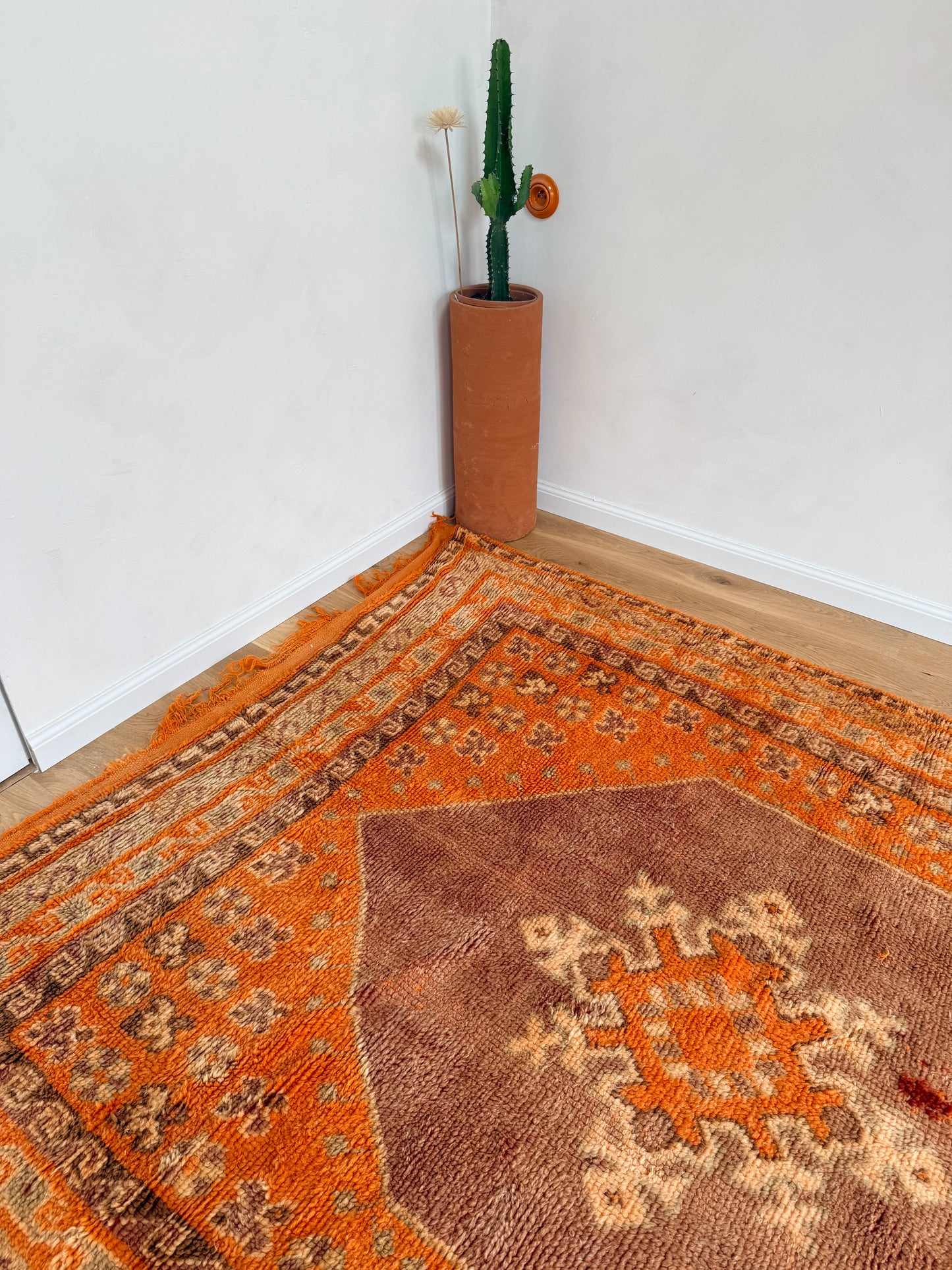 Tapis berbère Taznakht vintage – 3,20 x 1,71 m
