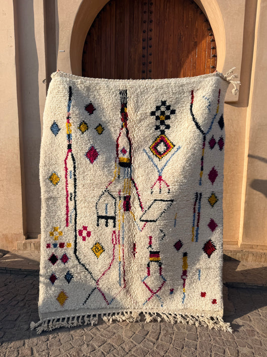 Tapis Berbère Azilal Kech #2 - pièce unique