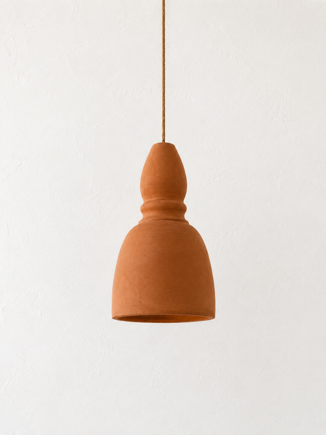 Suspension en terre cuite artisanale – Modèle Tala