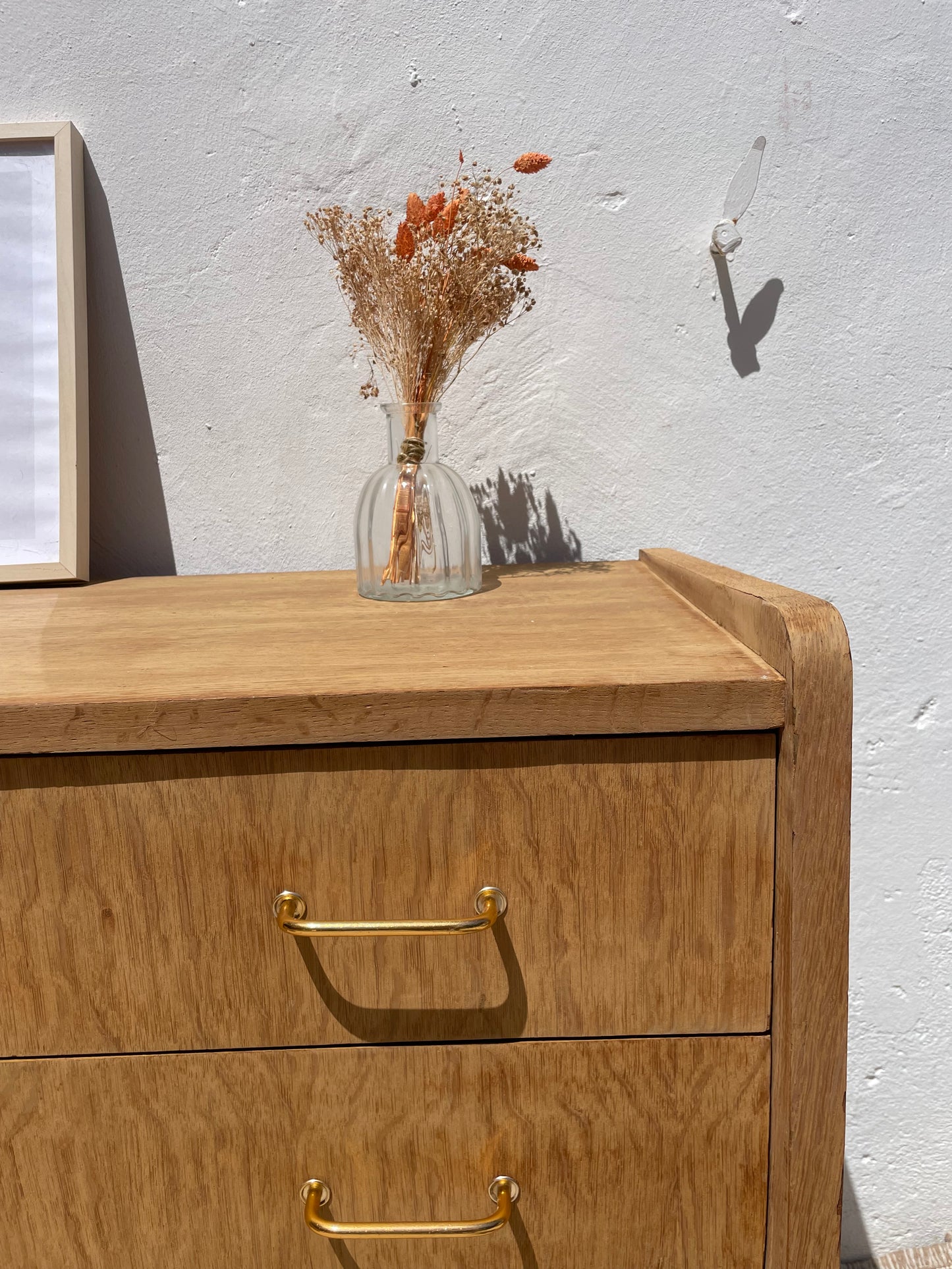 Commode vintage années 50 / 60 pieds compas style scandinave