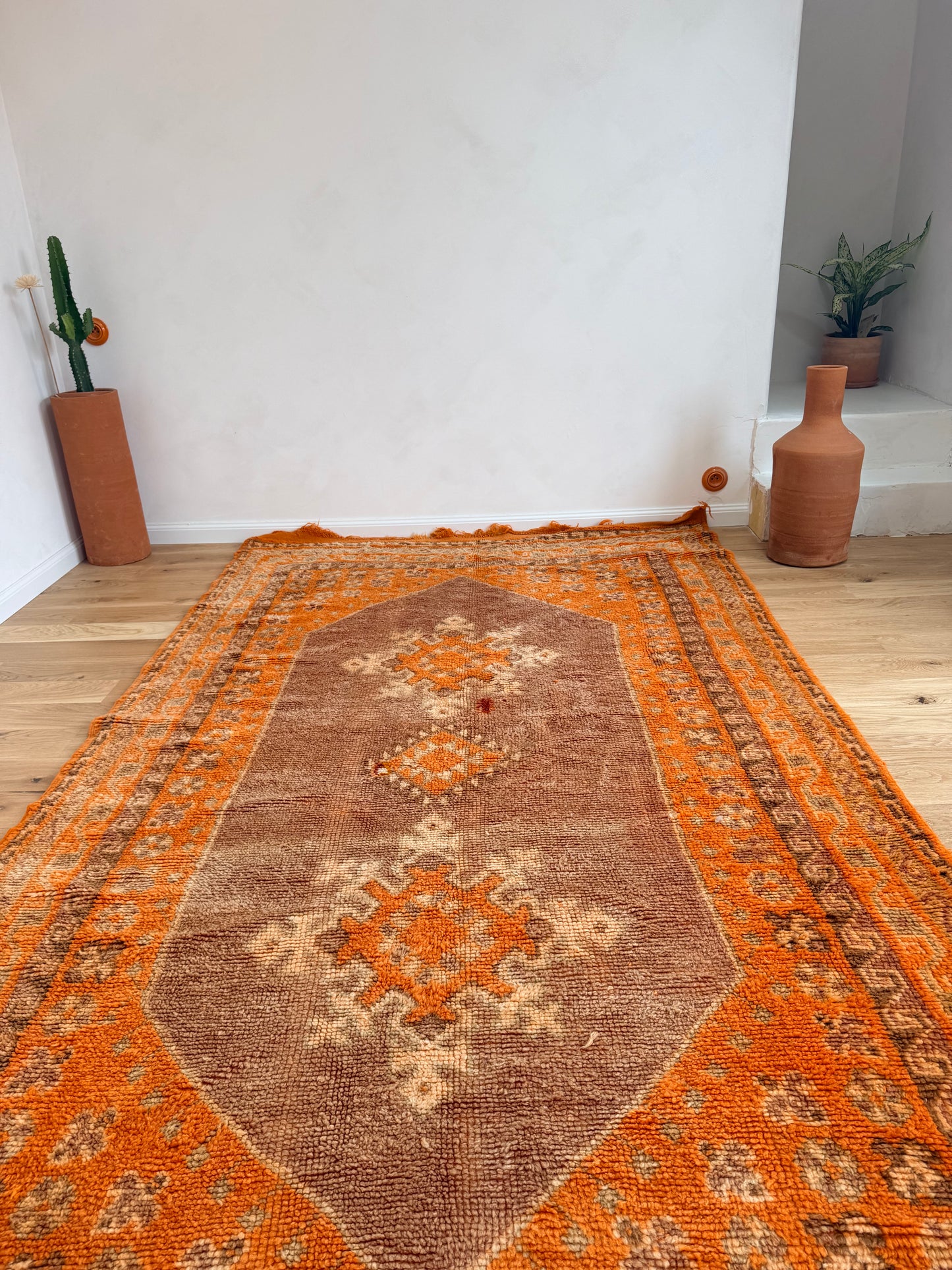 Tapis berbère Taznakht vintage – 3,20 x 1,71 m